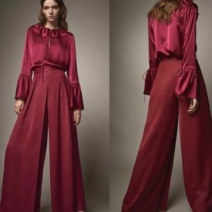 Massimo Dutti high rise palazzo pant-fits like size 4